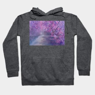 Lilac Leaves Hoodie